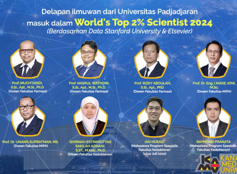 RADIO NEWS 2 Mahasiswa Kedokteran Unpad Masuk Daftar Peneliti Terbaik Dunia 2024