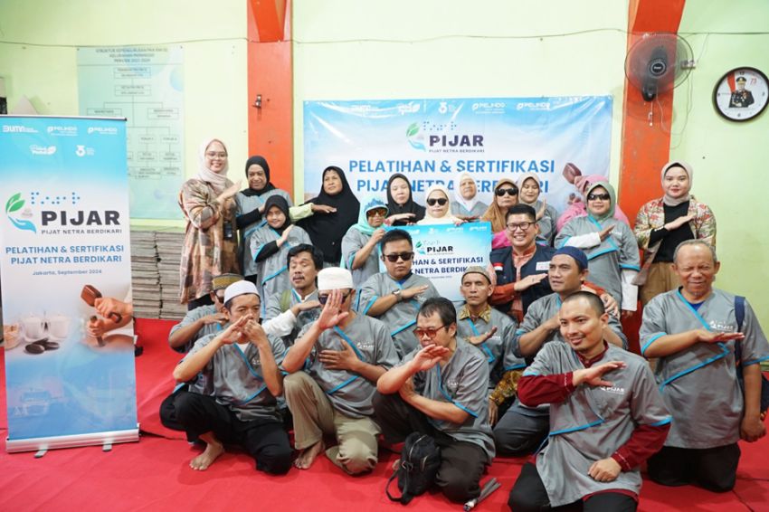 RADIO STATION 20 Tunanetra di Jakut Dapat Pelatihan Program Pijar dari SPSL dan IPCC