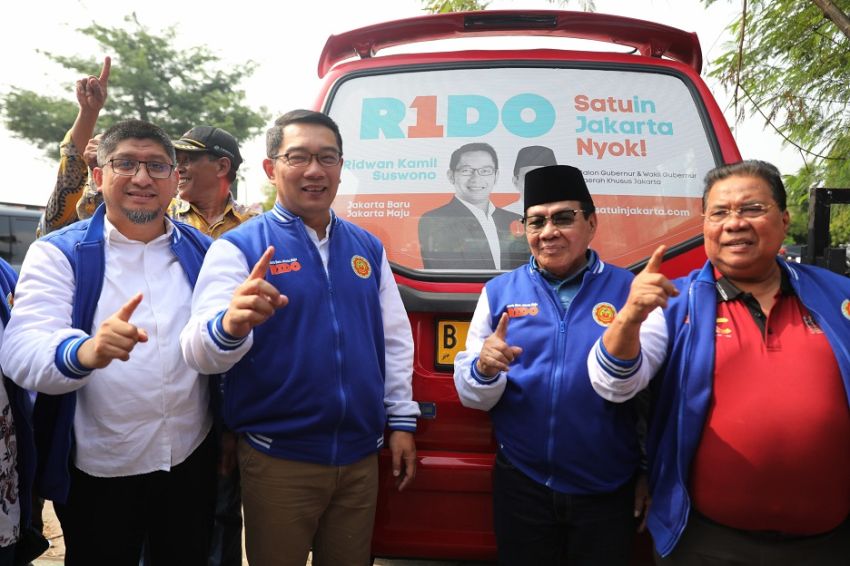 RADIO NEWS 3.000 Sopir Angkot Jakarta Siap Menangkan Pasangan RIDO Satu Putaran di Pilkada 2024