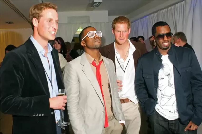 RADIO NEWS Apakah P Diddy Bersahabat dengan Pangeran William dan Harry?