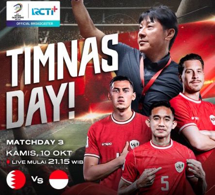 RADIO STATION Bahrain vs Indonesia Kick-off Jam Berapa?