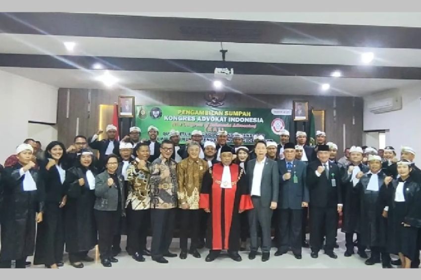 RADIO NEWS Belasan Advokat Muda KAI Ikuti Pengambilan Sumpah di Denpasar