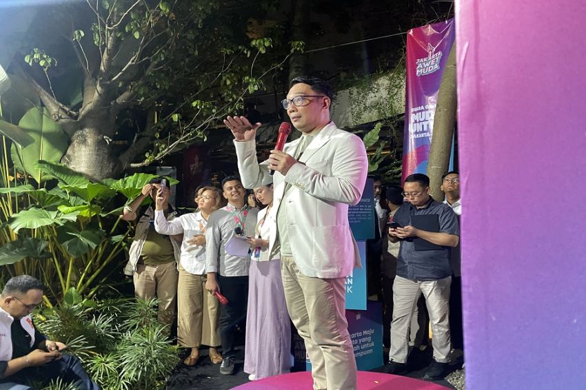 Bertemu Anak Muda Jakarta, Cagub Ridwan Kamil Sampaikan Program Hunian Terjangkau