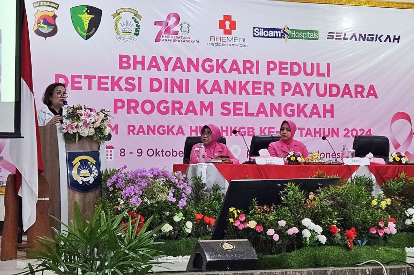 RADIO NEWS Bhayangkari Polda NTB Gandeng Siloam Group Edukasi Masyarakat Cegah Kanker Payudara