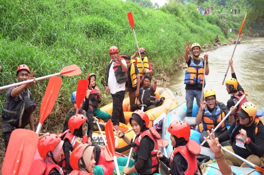 STATION NEWS Cawalkot Tri Adhianto Dorong Sungai Cikeas Bekasi Jadi Destinasi Sport Tourism