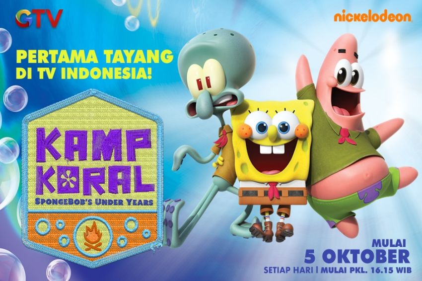 RADIO STATION Dengan Animasi 3D, GTV Tayangkan Keseruan Masa Kecil Spongebob Squarepants Pertama Kali di TV Indonesia!