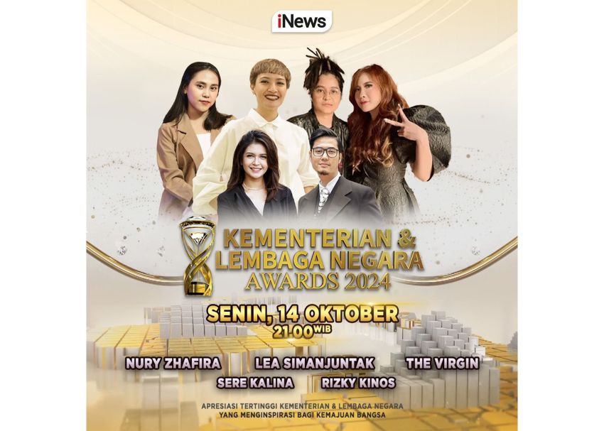 STATION NEWS Dua Hari Lagi, Apresiasi Tertinggi bagi Kinerja Pemerintahan, KEMENTERIAN & LEMBAGA NEGARA AWARDS 2024, Jam 9 Malam Hanya di iNews