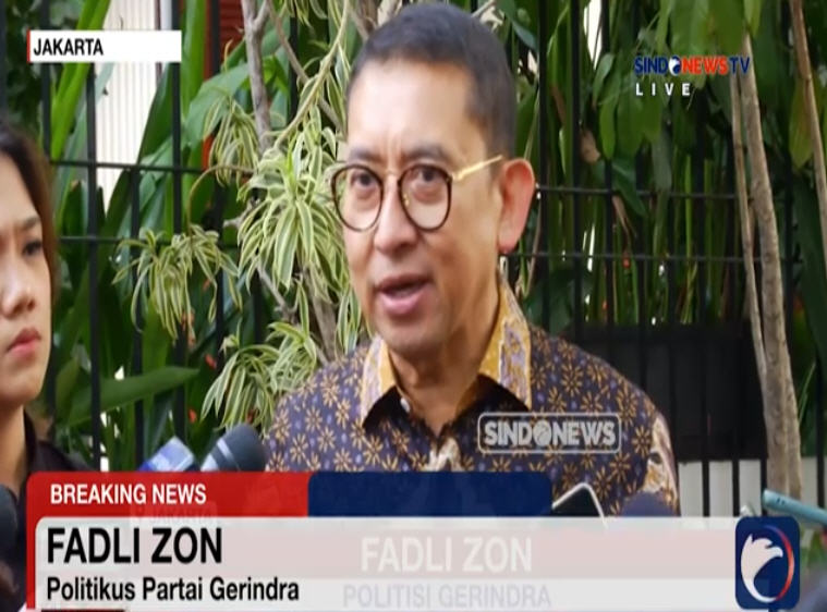 Fadli Zon Ditunjuk Jadi Menteri Kebudayaan, Ini Jejak Pendidikan, Karier, dan Organisasinya