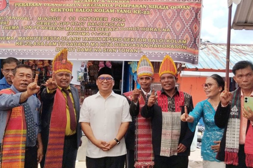 RADIO NEWS Hadiri Ultah Pompara Siraja Olaoan, Marga Batak Oloan Batam Dukung Ansar-Nyanyang