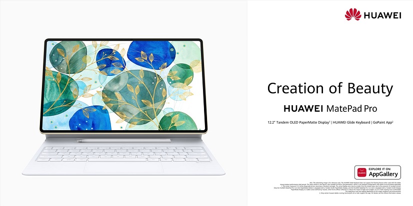 STATION NEWS HUAWEI MatePad Pro 12.2-Inch Resmi Diluncurkan, Tablet Layar Tandem OLED PaperMatte dan Keyboard Inovatif