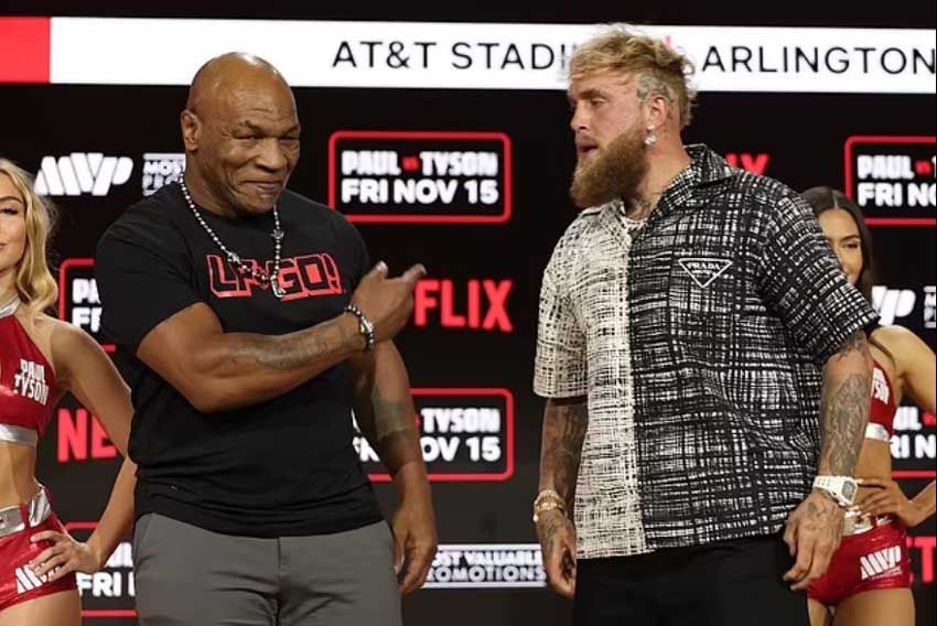 STATION NEWS Jake Paul Janjikan Tambahan Rp78 Miliar untuk Mike Tyson Jika Bertahan 4 Ronde