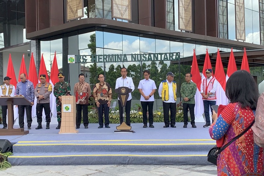 RADIO STATION Jokowi Resmikan Rumah Sakit di IKN Dibangun 10 Bulan: Seperti Hotel Bintang 5