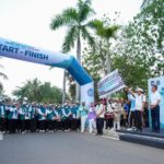 Kompak, Ribuan Kader PKK dan Posyandu Gerak Bersama di Pantai Ancol