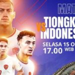 STATION NEWS Link Live Streaming Timnas Indonesia vs China di Vision Plus