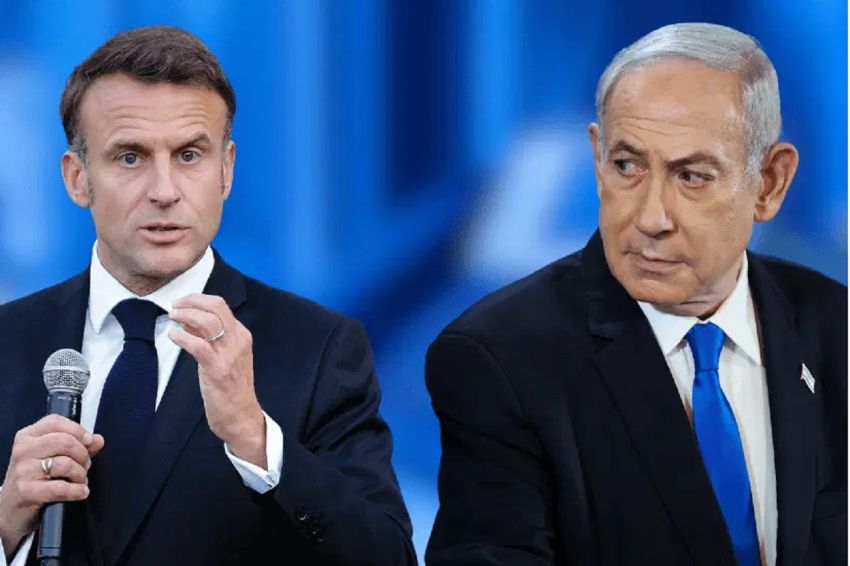 RADIO NEWS Macron Serukan Prancis Embargo Senjata terhadap Israel, Netanyahu Marah