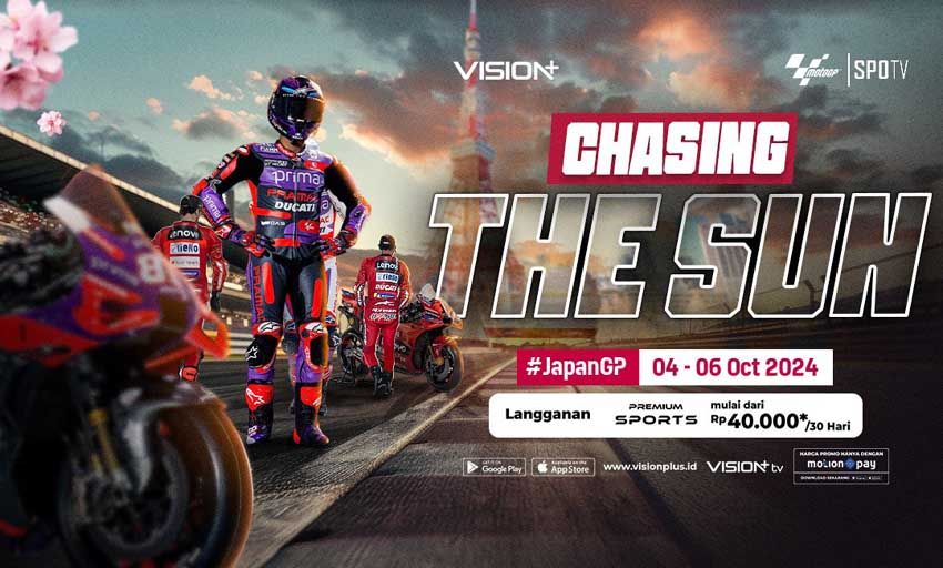 RADIO STATION Martin atau Bagnaia, Siapakah yang Akan Berada di Puncak Klasemen? Saksikan MotoGP Jepang di Vision+