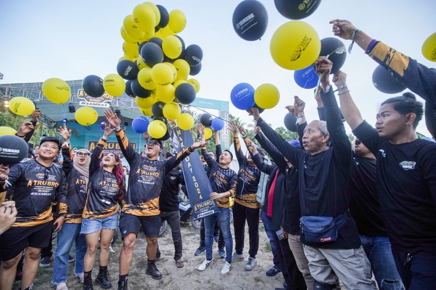 RADIO NEWS Maxi Yamaha Day Sambas: Sebrangi Sungai, Lewati Hutan, dan Berkemah di Pantai