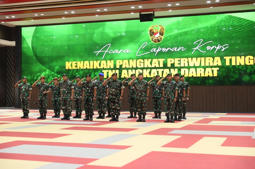 RADIO NEWS Mengenal 4 Jenderal TNI AD Sandang Pangkat Bintang 2