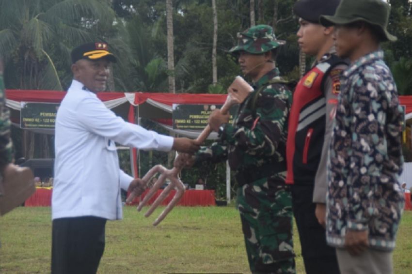 RADIO NEWS Percepat Pembangunan di Merangin, Kodim 0420 Sarko Gelar TMMD Ke-122