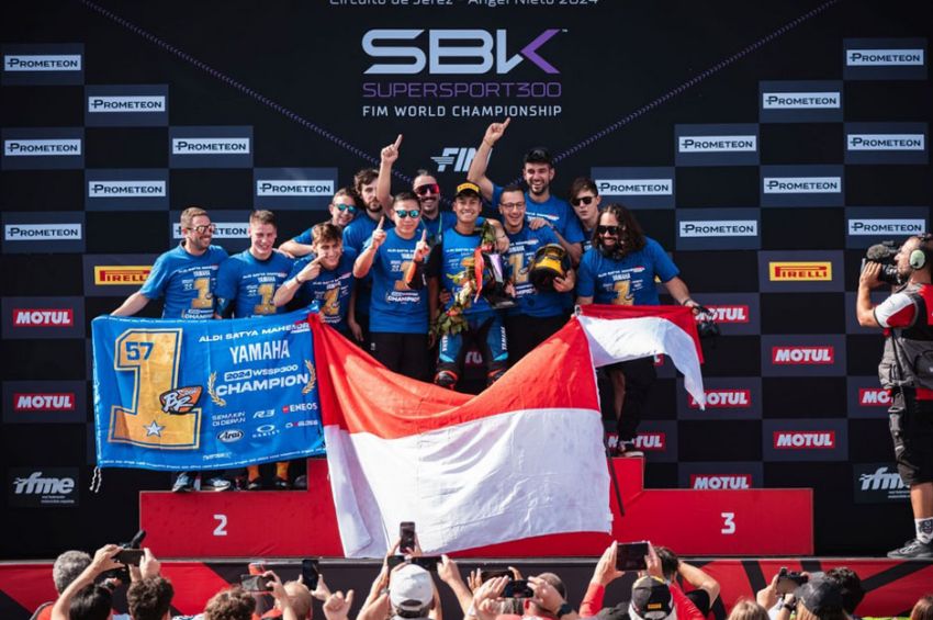 STATION NEWS Perjalanan Inspiratif Aldi Satya Mahendra: Dari Balapan Lokal hingga ke Panggung Juara Dunia WorldSSP300