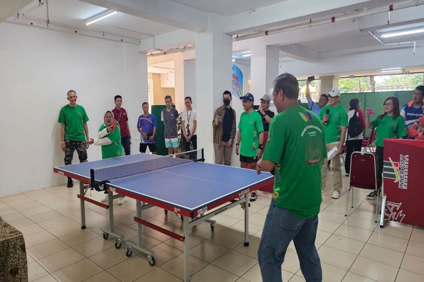 Perkuat Keakraban, Komunitas Tenis Meja Kalibata City Gelar Home Tournament 2024