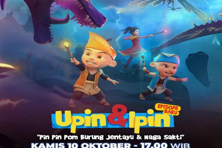 RADIO NEWS Pertarungan Terakhir di Episode Terbaru Upin Ipin di MNCTV, Pin Pin Pom Burung Jentayu & Naga Sakti