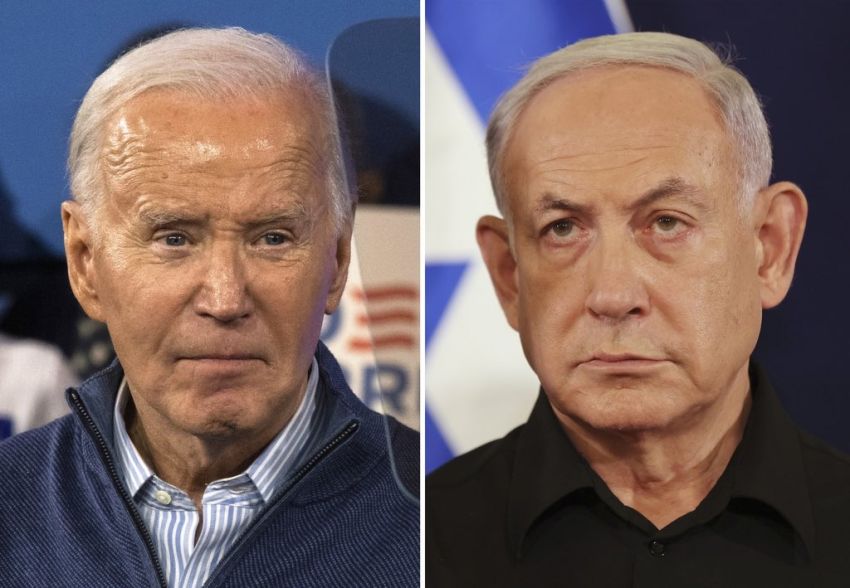 STATION NEWS Presiden Biden dan PM Netanyahu Bahas Rencana Serangan ke Iran