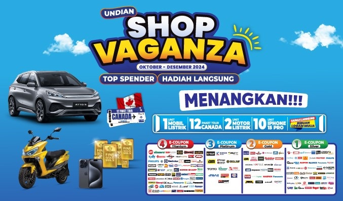 RADIO NEWS Raih Liburan Gratis ke Kanada dan Hadiah Spektakuler Lainnya di Shopvaganza 2024 Mitra10!