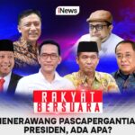 Rakyat Bersuara Menerawang Pascapergantian Presiden, Ada Apa? Malam Ini Live di iNews