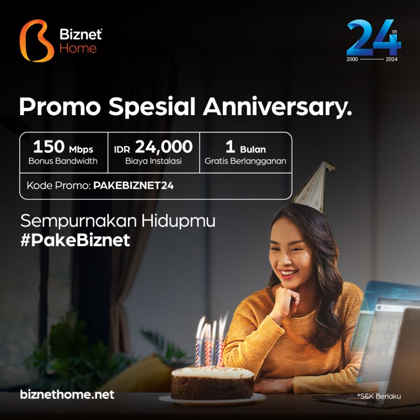 RADIO STATION Rayakan Hari Jadi ke-24, Biznet Terus Bangun Infrastruktur Digital Masa Depan