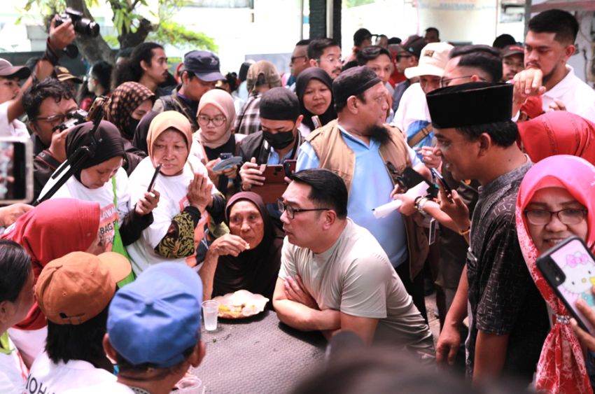 Ridwan Kamil Blusukan ke Jakarta Utara, Sosialisasikan Semua Program