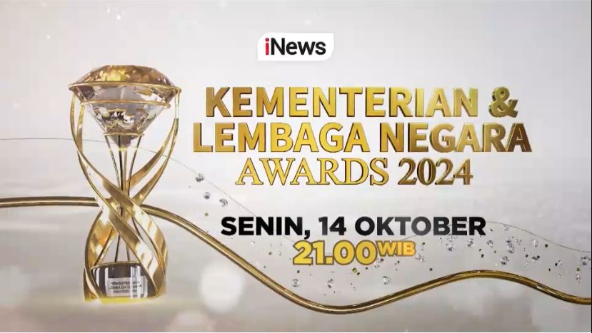 RADIO NEWS Saksikan Besok Malam di iNews! Apresiasi Tertinggi bagi Kinerja Pemerintahan, KEMENTERIAN & LEMBAGA NEGARA AWARDS 2024, Pukul 21.00 WIB