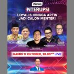 STATION NEWS Saksikan INTERUPSI Loyalis hingga Artis Jadi Calon Menteri Bersama Davie Pratama, Immanuel Ebenezer, Feri Amsari, dan Narasumber Lainnya, Malam Ini Pukul 20.00 WIB, Live hanya di iNews