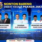 RADIO NEWS Saksikan Live Streaming Debat Kedua Pilkada Jakarta 27 Oktober di SINDOnews Pukul 18.00 WIB