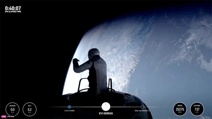 RADIO STATION SpaceX Sukses Melakukan Lompatan Besar bagi Industri Luar Angkasa