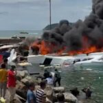 STATION NEWS Speed Boat Cagub Maluku Utara Terbakar, Beny Laos Dievakuasi ke Rumah Sakit