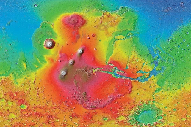 RADIO NEWS Struktur Misterius Ditemukan Tersembunyi di Bawah Permukaan Mars