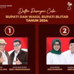 RADIO NEWS Survei LSI Denny JA di Blitar: Rijanto-Beky 55% dan Rini Syarifah-Ghoni 27%