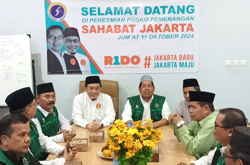 RADIO NEWS Suswono Resmikan Posko Pemenangan RIDO Gagasan Relawan Sahabat Jakarta