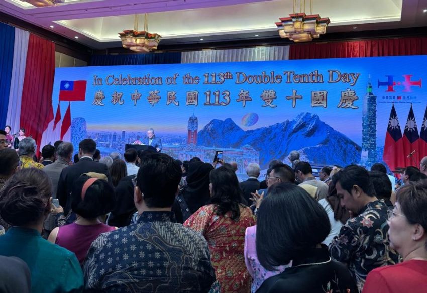 RADIO NEWS Taipei Economic and Trade Office Gelar Resepsi Peringatan Hari Nasional Taiwan ke-113