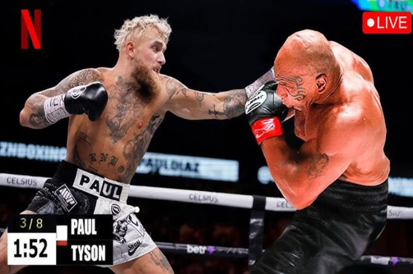 STATION NEWS Taruhan Gila Jake Paul ke Mike Tyson: Rp77 Miliar dan Tato Cinta!