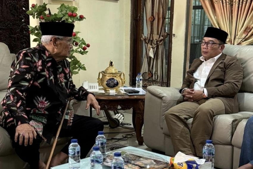 RADIO NEWS Temui Dedengkot Betawi Haji Nuri, RK Diberi Pesan Demi Jakarta Baru yang Lebih Maju