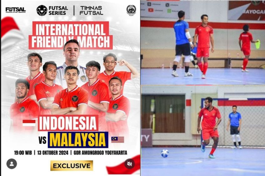 STATION NEWS Timnas Futsal Indonesia Jajal Kekuatan Malaysia di Laga Persahabatan