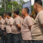 STATION NEWS Unik! 60 Polisi Gendut di Trenggalek Wajib Ikuti Program Penurunan Berat Badan