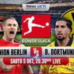 RADIO STATION Union Berlin Incar Kemenangan dari Borussia Dortmund, Live di iNews Sabtu (5/10/2024) Pukul 20.30 WIB