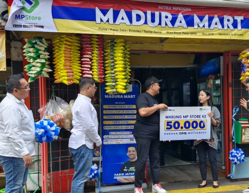 100.000 Warung UMKM Bakal Pakai QRIS MotionPay