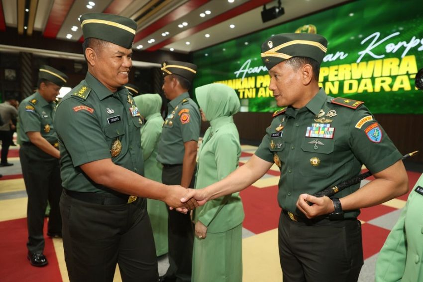 12 Pati TNI AD Resmi Naik Pangkat Jadi Brigjen hingga Letjen, Ini Daftar Namanya