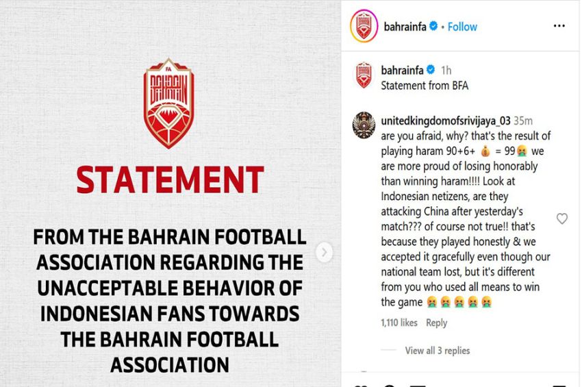 Bahrain Pengecut, Ngemis ke AFC Minta Laga Tandang Digelar di Luar Indonesia!