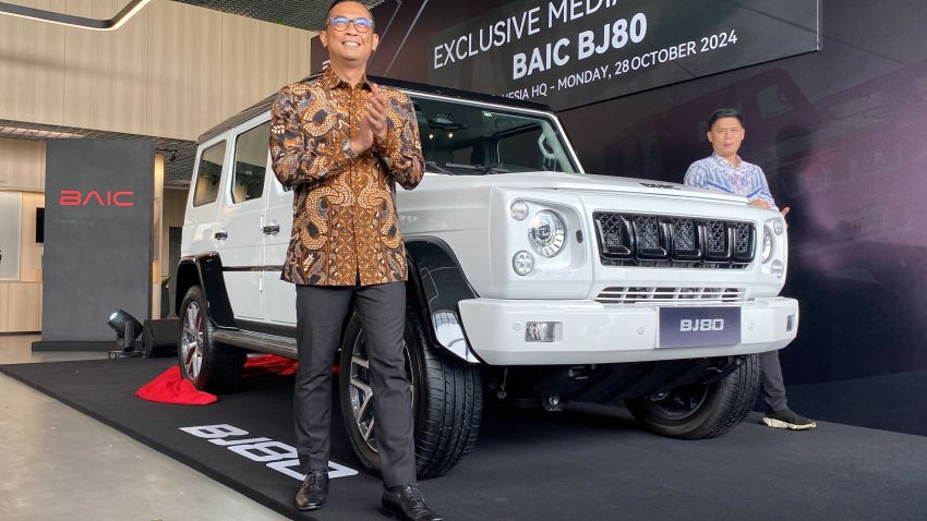 BAIC Luncurkan BJ80, SUV Mirip G-Class dengan Harga Rp1 Miliaran!