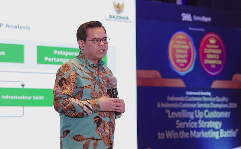 Baznas Raih Penghargaan Indonesia Customer Service Quality & Indonesia Customer Service Champions 2024